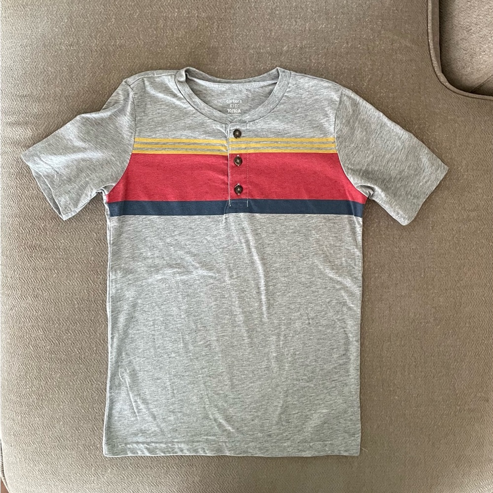 CARTER’S BOYS HENLEY T-SHIRT